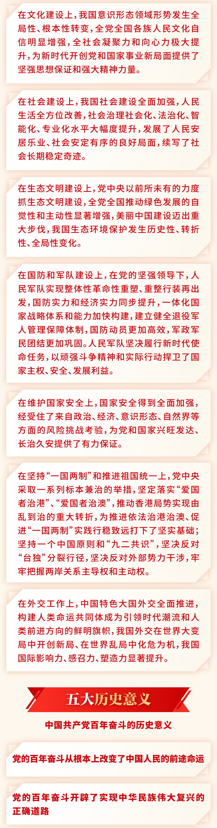 速读《中共中央关于党的百年奋斗重大成就和历史经验的决议》